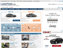 Tablet Screenshot of canada1.leasetrader.com
